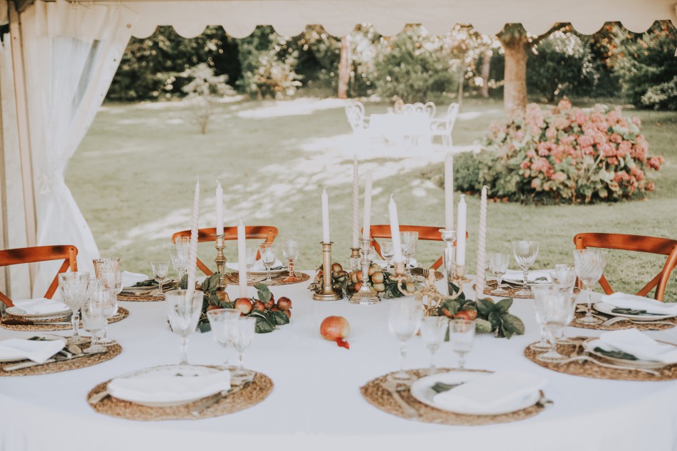photo decoration table mariage