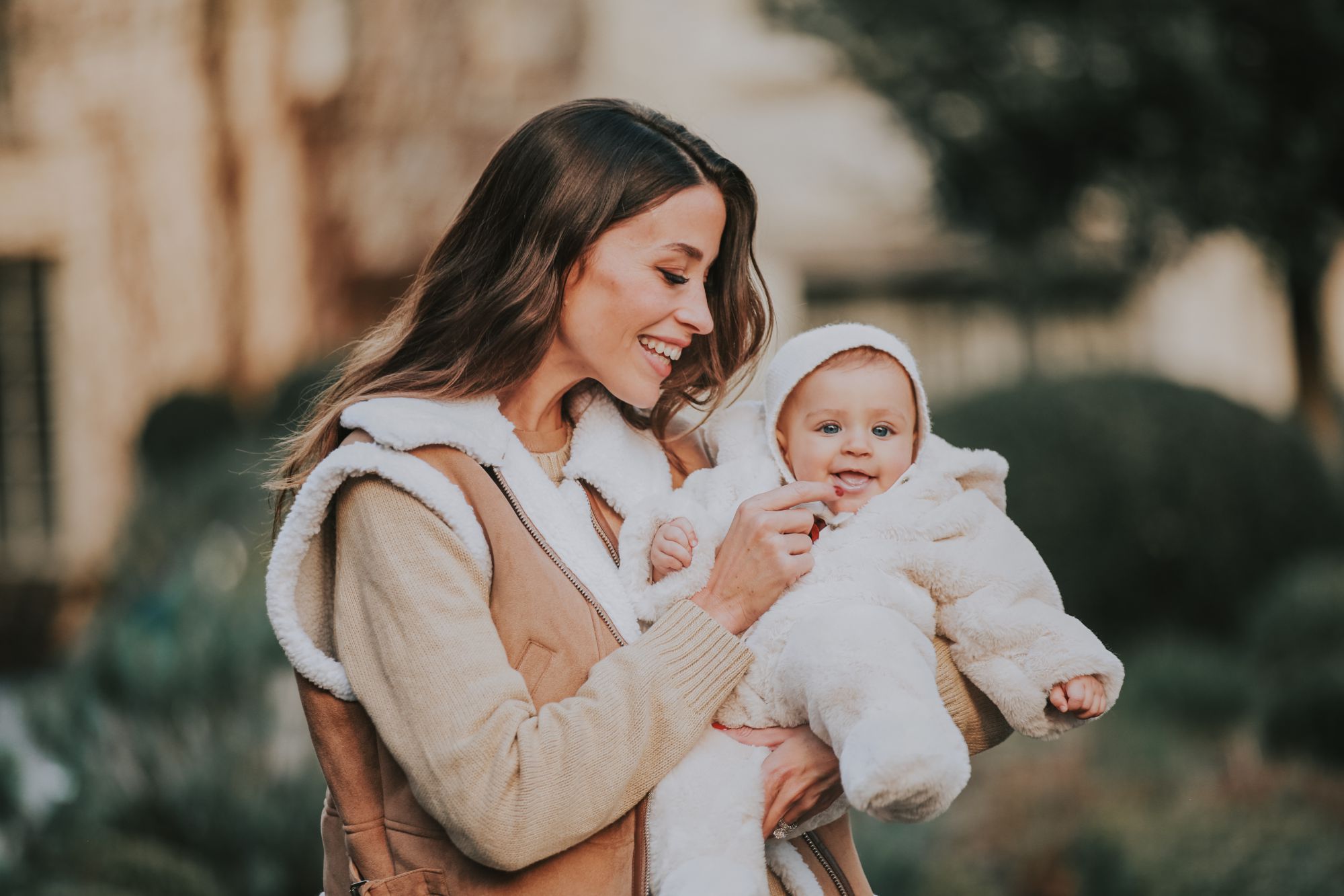 shooting photo portrait deauville une mere et son bebe